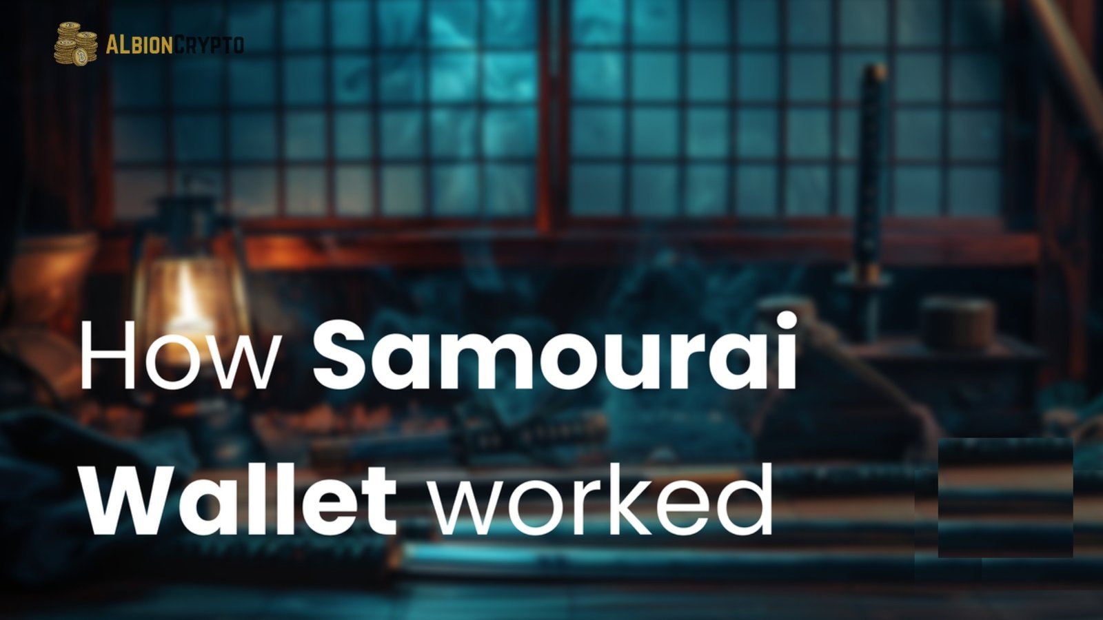 How Samourai Wallet worked