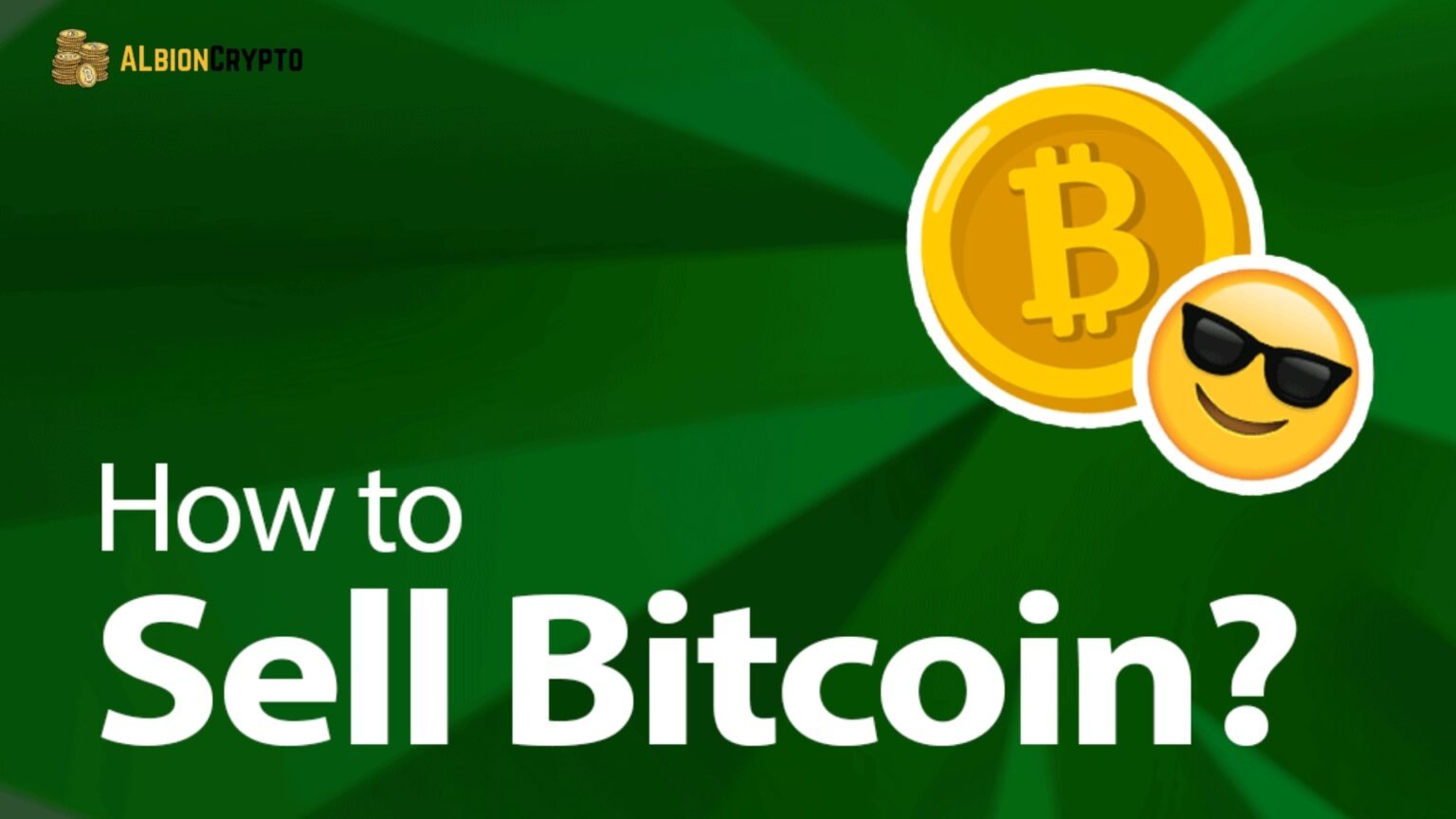 How to Sell Bitcoin Methods, Tips, and Security Guide How to Sell Bitcoin: Ideal Tactics for "Cashing Out" your Bitcoin Holdings