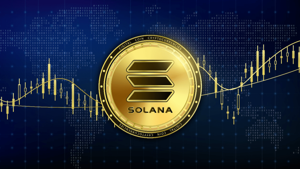 The Solana cryptocurrency