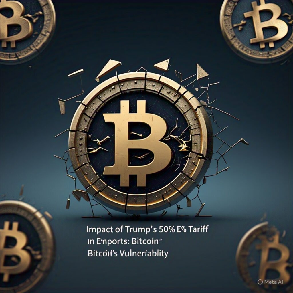 Impact of Trump's 50% Tariff on EU Imports: Bitcoin's Vulnerability