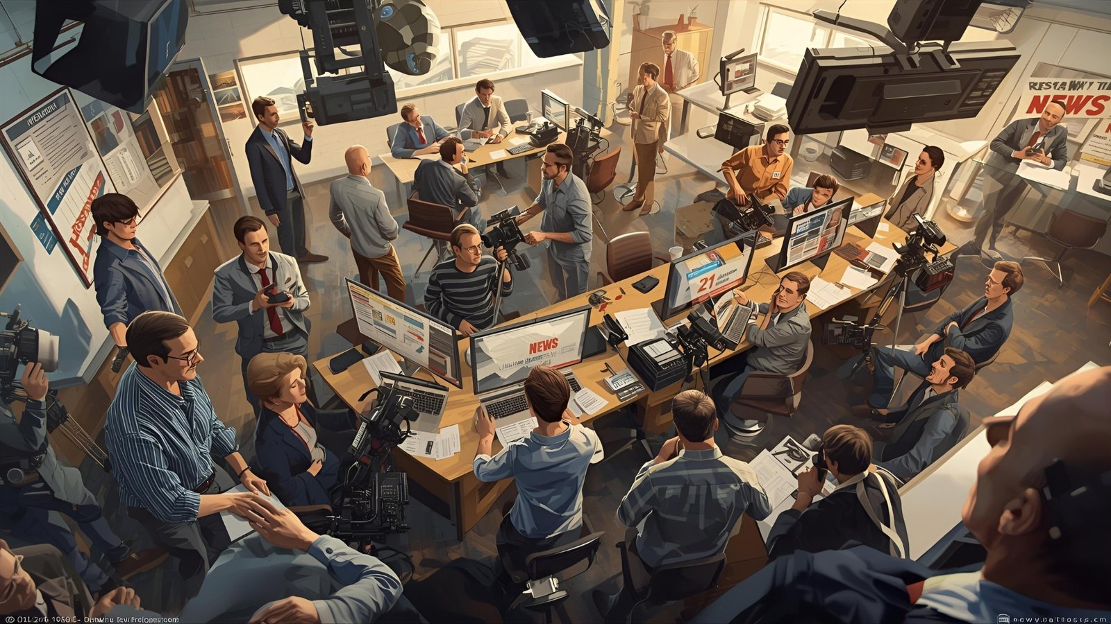 The Anatomy of a Breaking News Operation