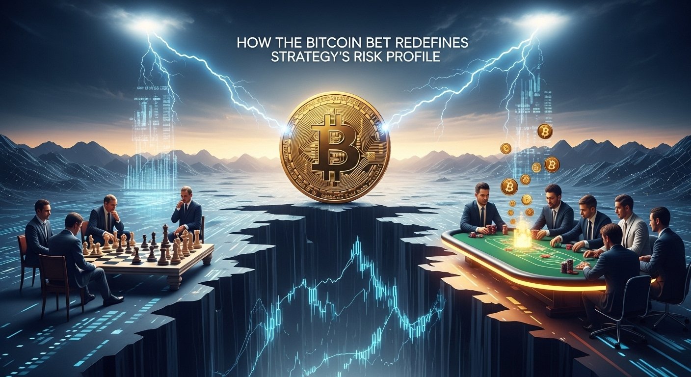 How the Bitcoin Bet Redefines Strategy’s Risk Profile