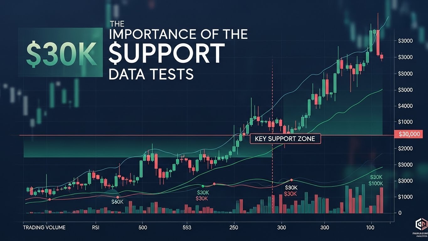 The Importance of the $30K Support Data Tests Key Support Zone