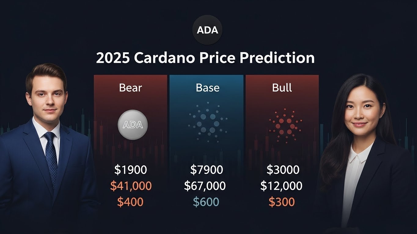 2025 Cardano price prediction Bear, base and bull cases