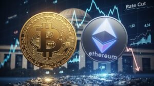 Bitcoin Ethereum Fed rate cut