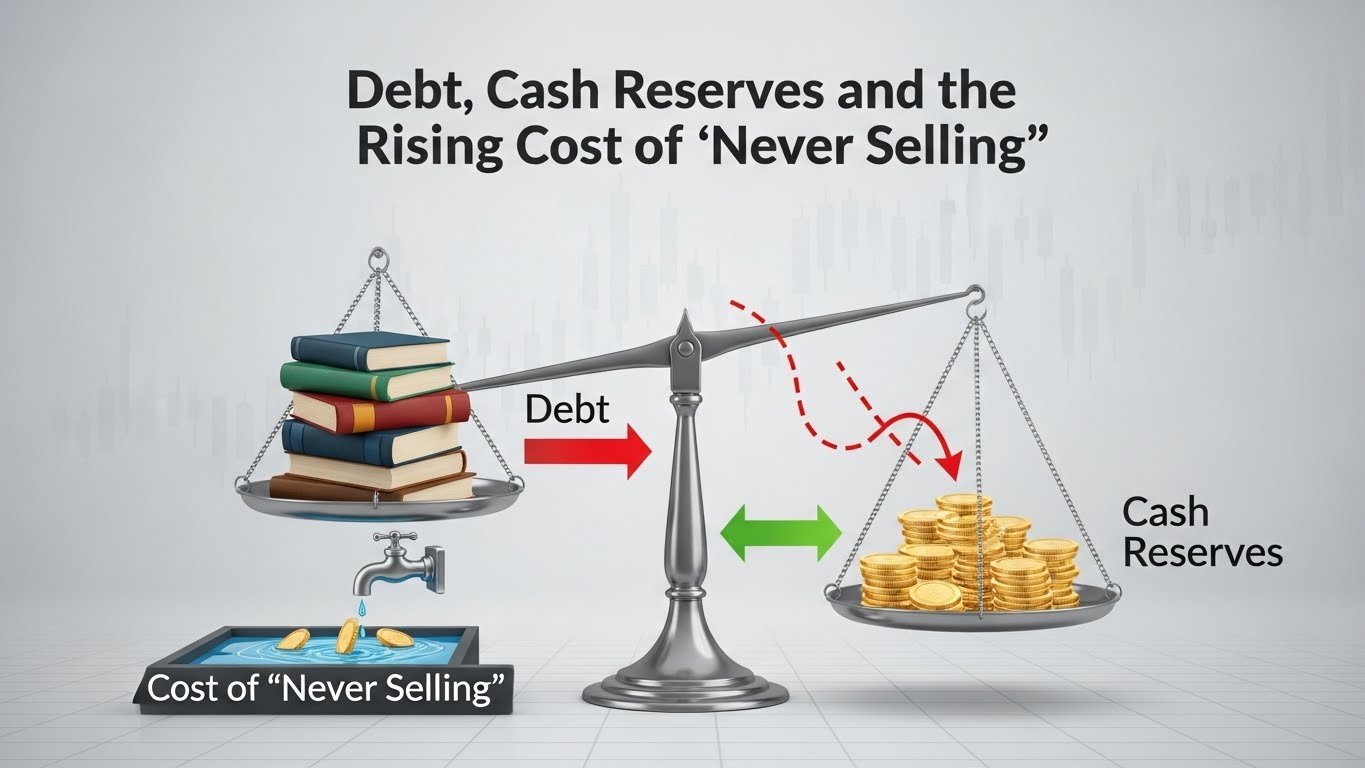 Debt, Cash Reserves, and the Rising Cost of “Never Selling”