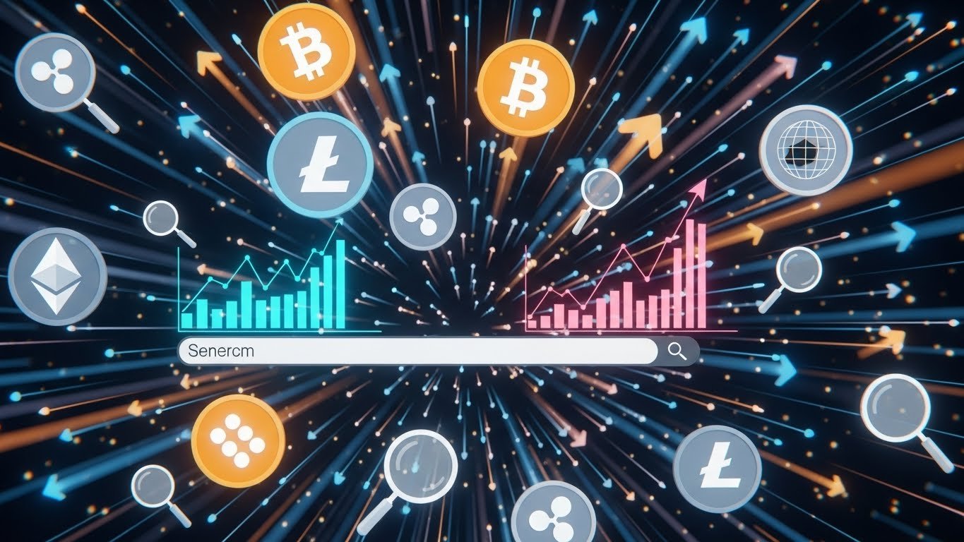 Emerging Cryptocurrencies Capturing Search Interest