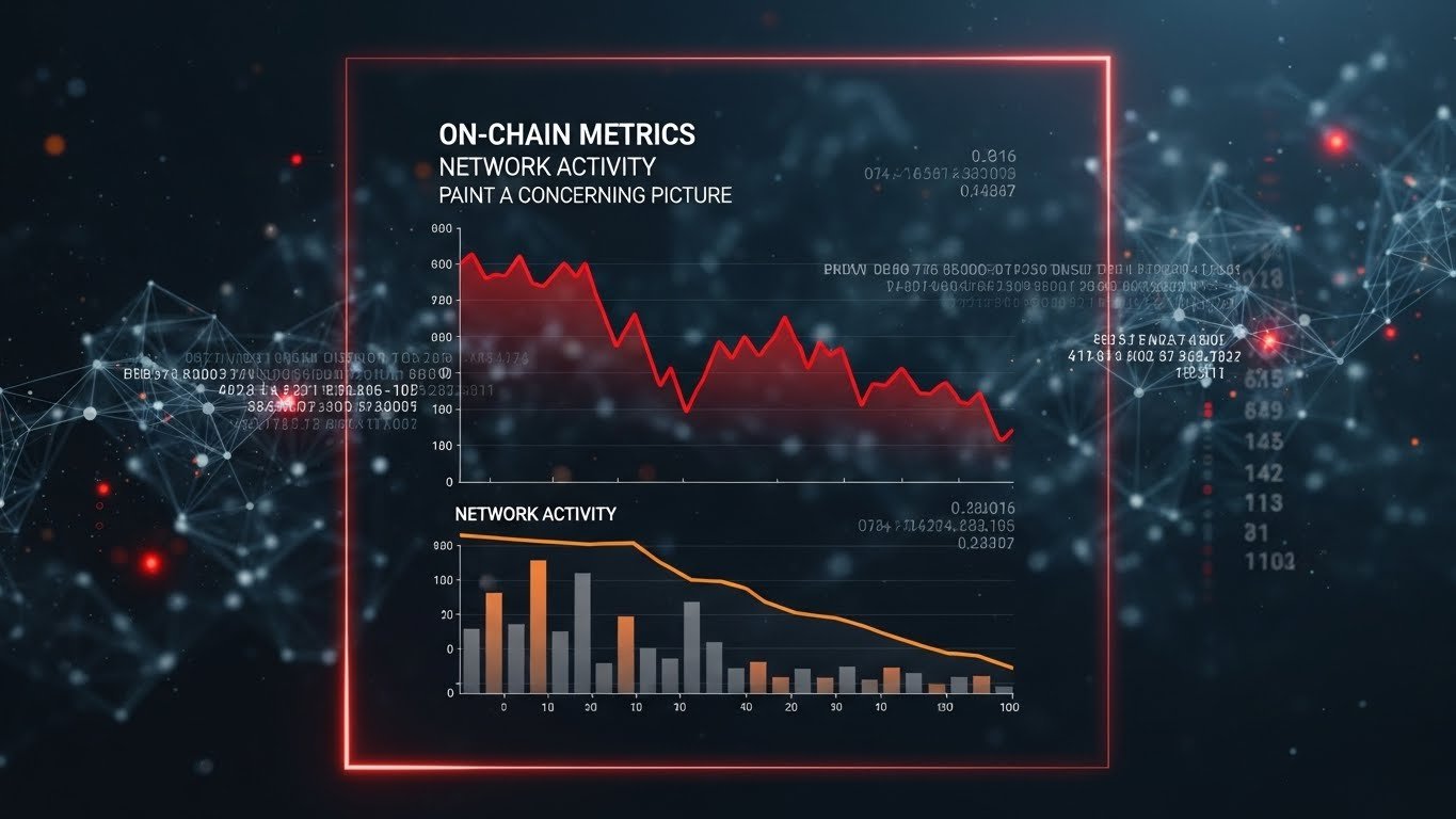 On-Chain Metrics and Network Activity Paint a Concerning Picture