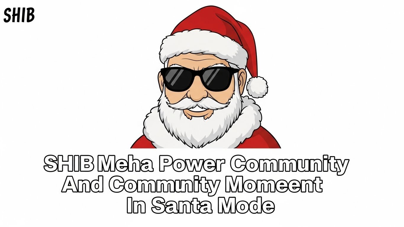 SHIB Meme Power And Community-Driven Momentum In Santa Mode