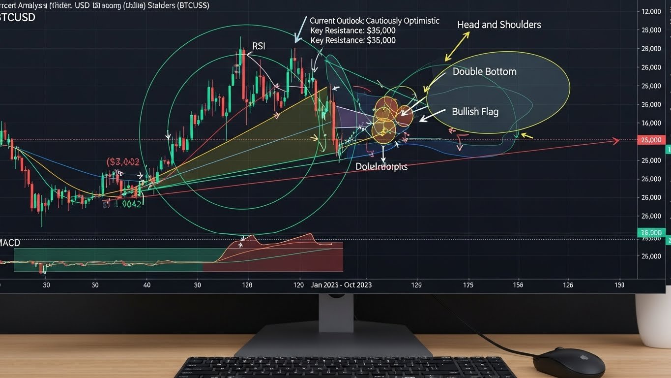 Technical Analysis of Current BTCUSD Patterns