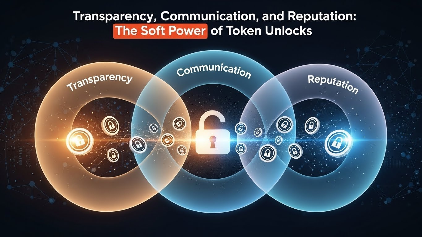 Transparency, Communication, and Reputation The Soft Power of Token Unlocks