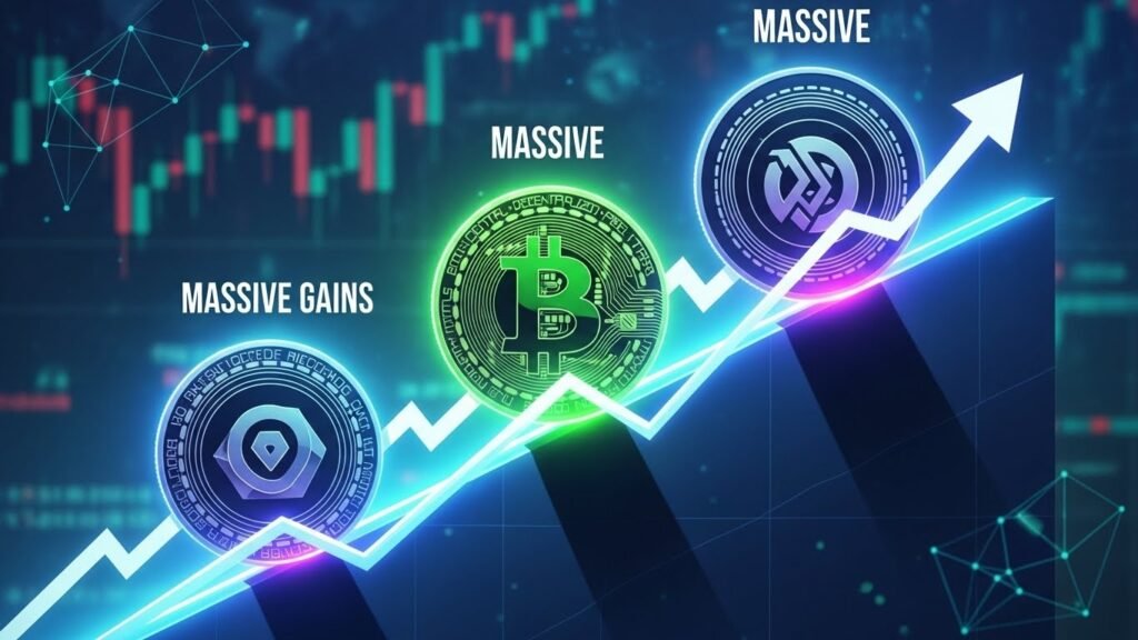 3 Altcoins Poised for Massive Gains