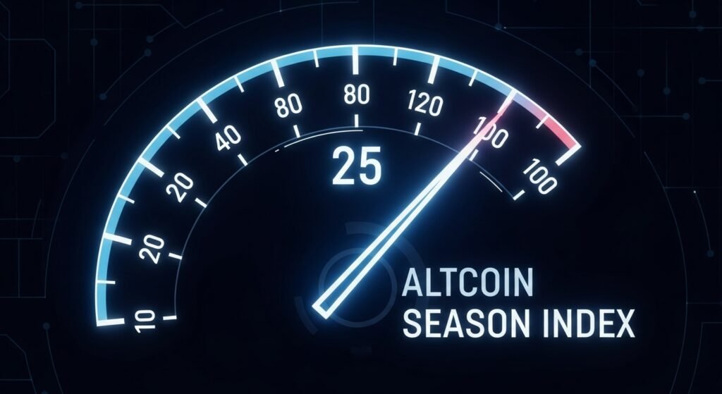 Altcoin Season Index Hits 25