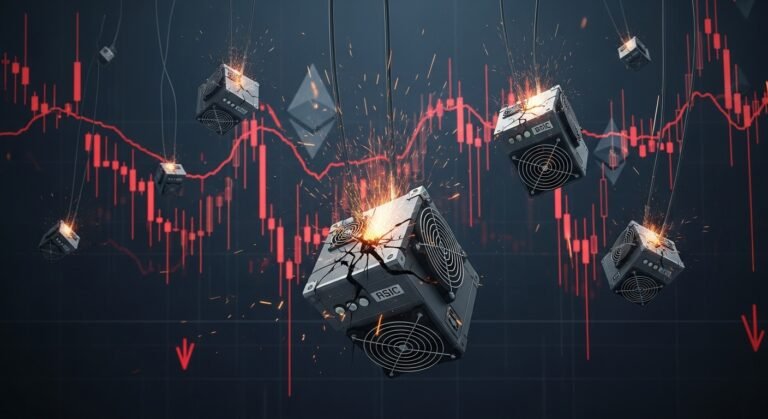 Bitcoin Miners Tumble as Crypto Prices Slide Bitcoin Miners Tumble as Crypto Prices