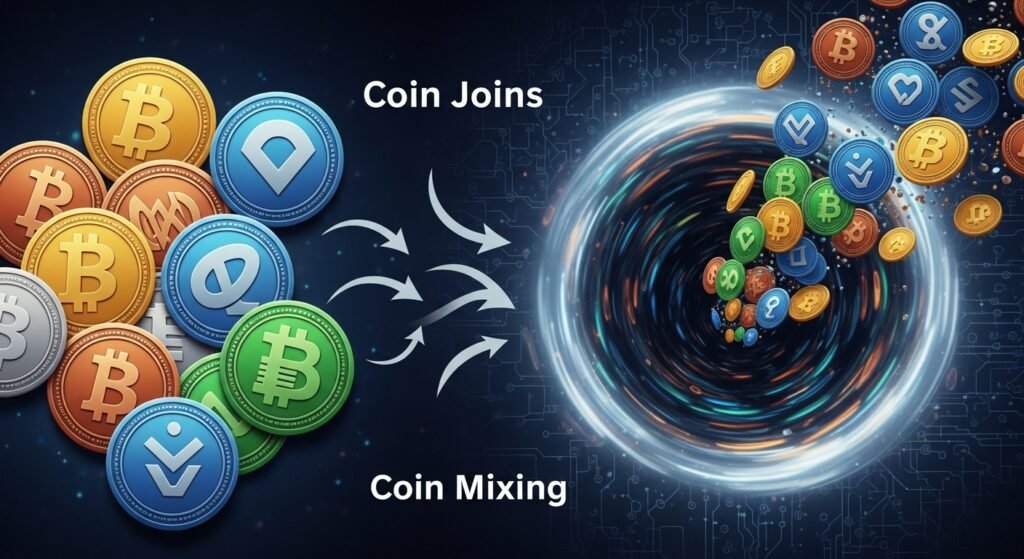 Coin Joins and Coin Mixing in Today’s Crypto Market Coin Joins and Coin Mixing