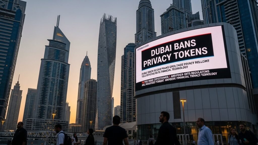 Dubai Bans Privacy Tokens