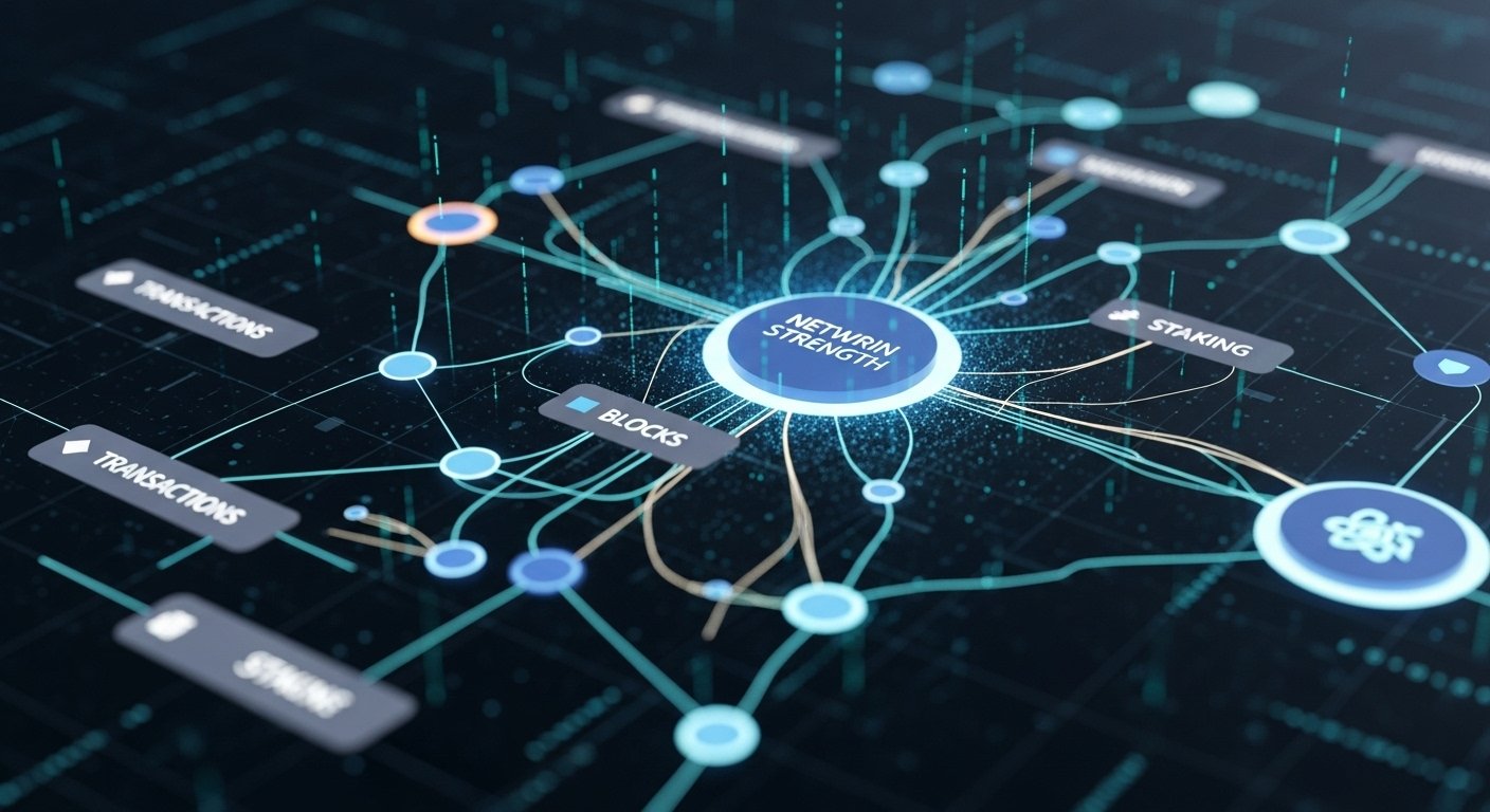 On-Chain Activity and Network Strength