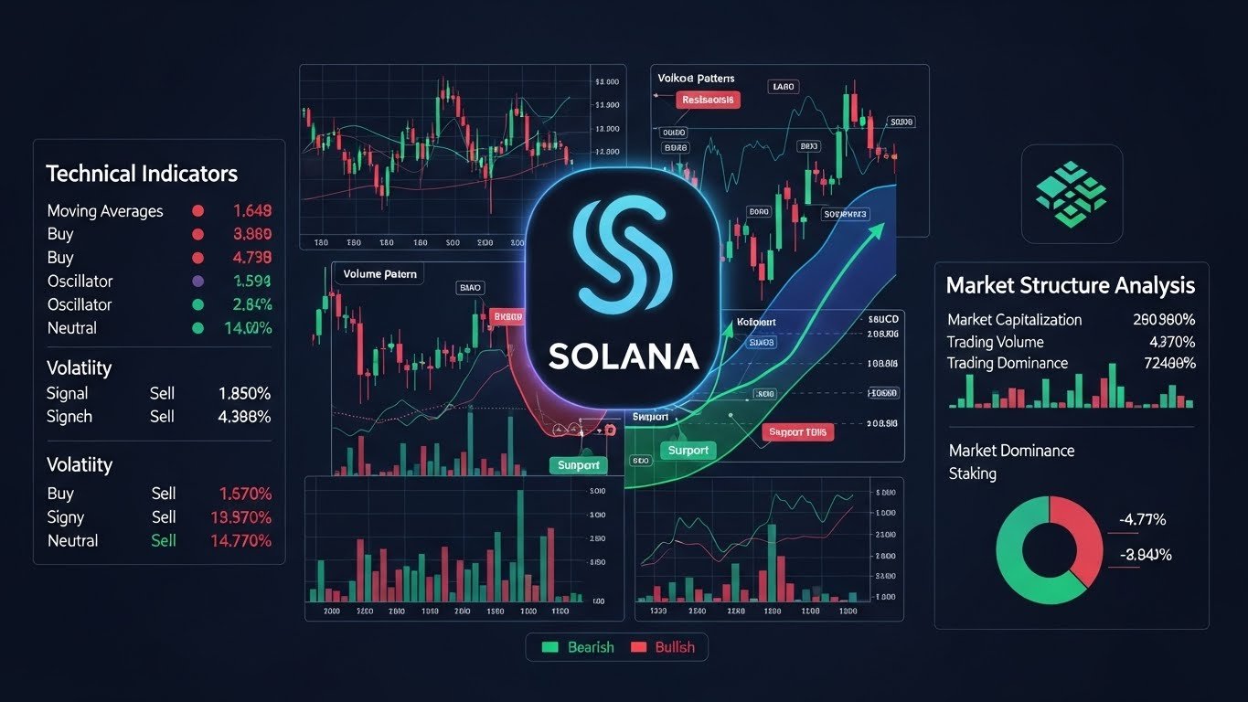 Solana’s Technical Outlook and Market Structure