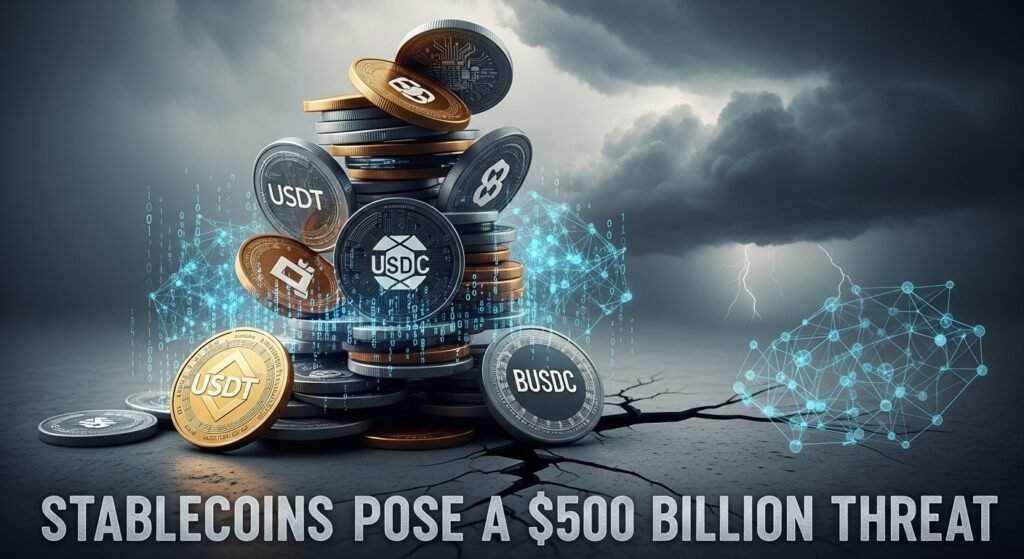 Stablecoins Pose a $500 Billion Threat to Bank Deposits Stablecoins Pose a $500 Billion Threat