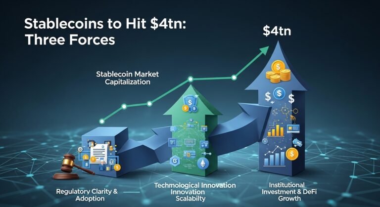 Stablecoins to Hit $4tn Three Forces