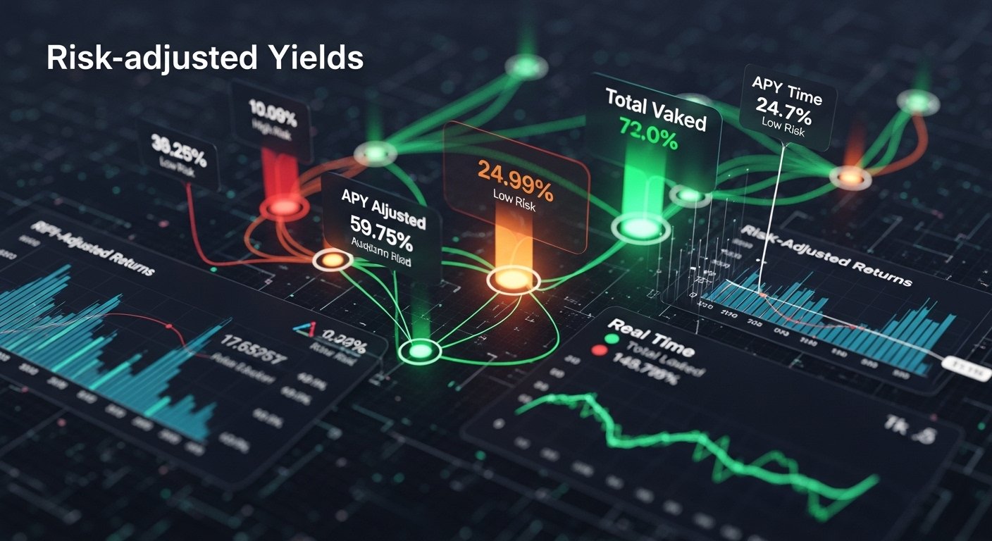 risk-adjusted DeFi yields
