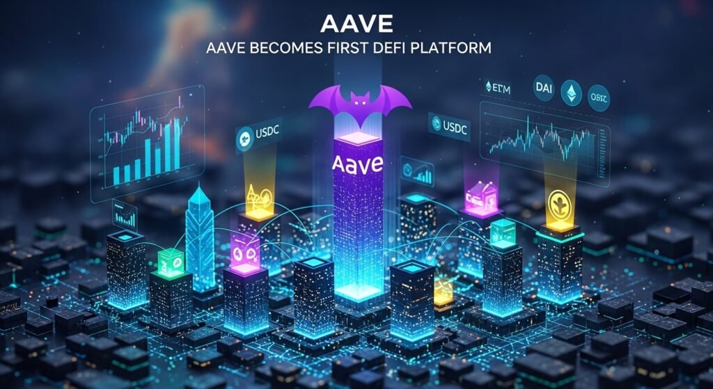 Aave Becomes First DeFi Platform
