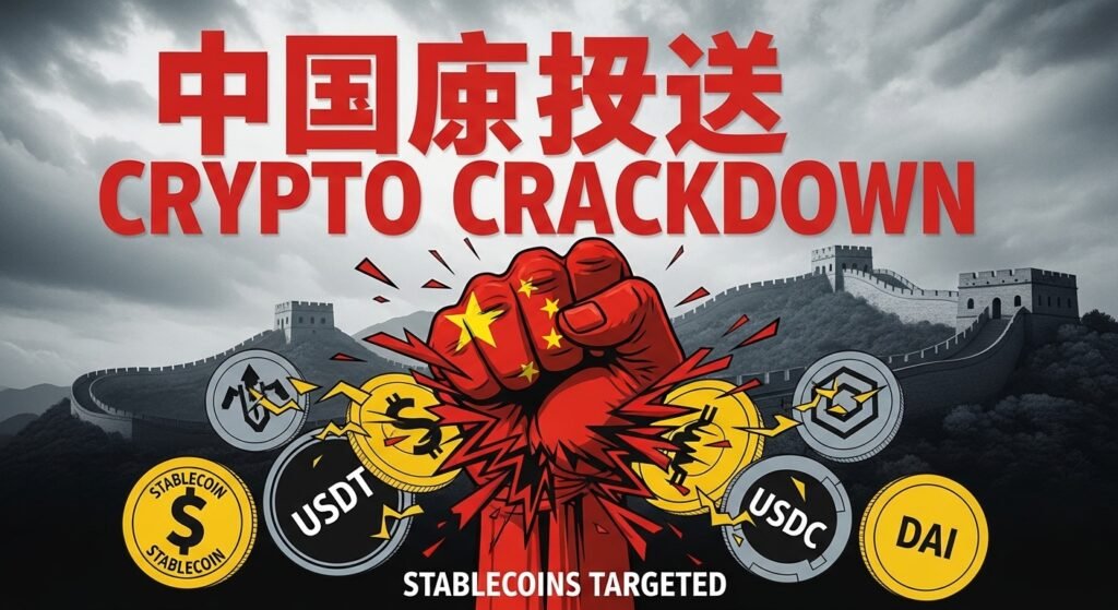 China Expands Crypto Crackdown to Stablecoins