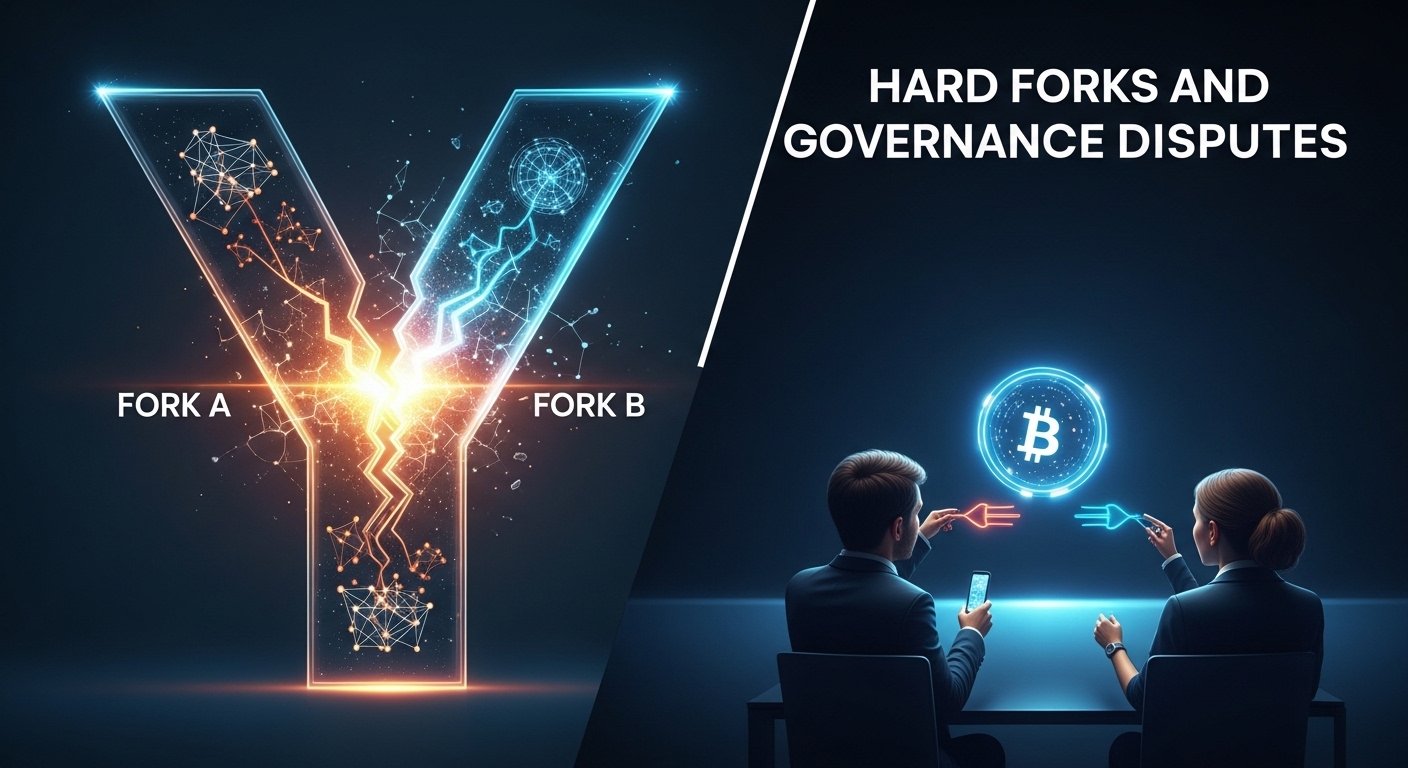 Hard Forks and Governance Disputes