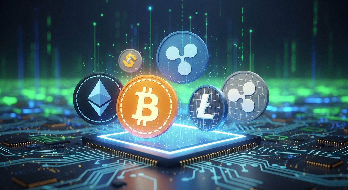 major cryptocurrencies