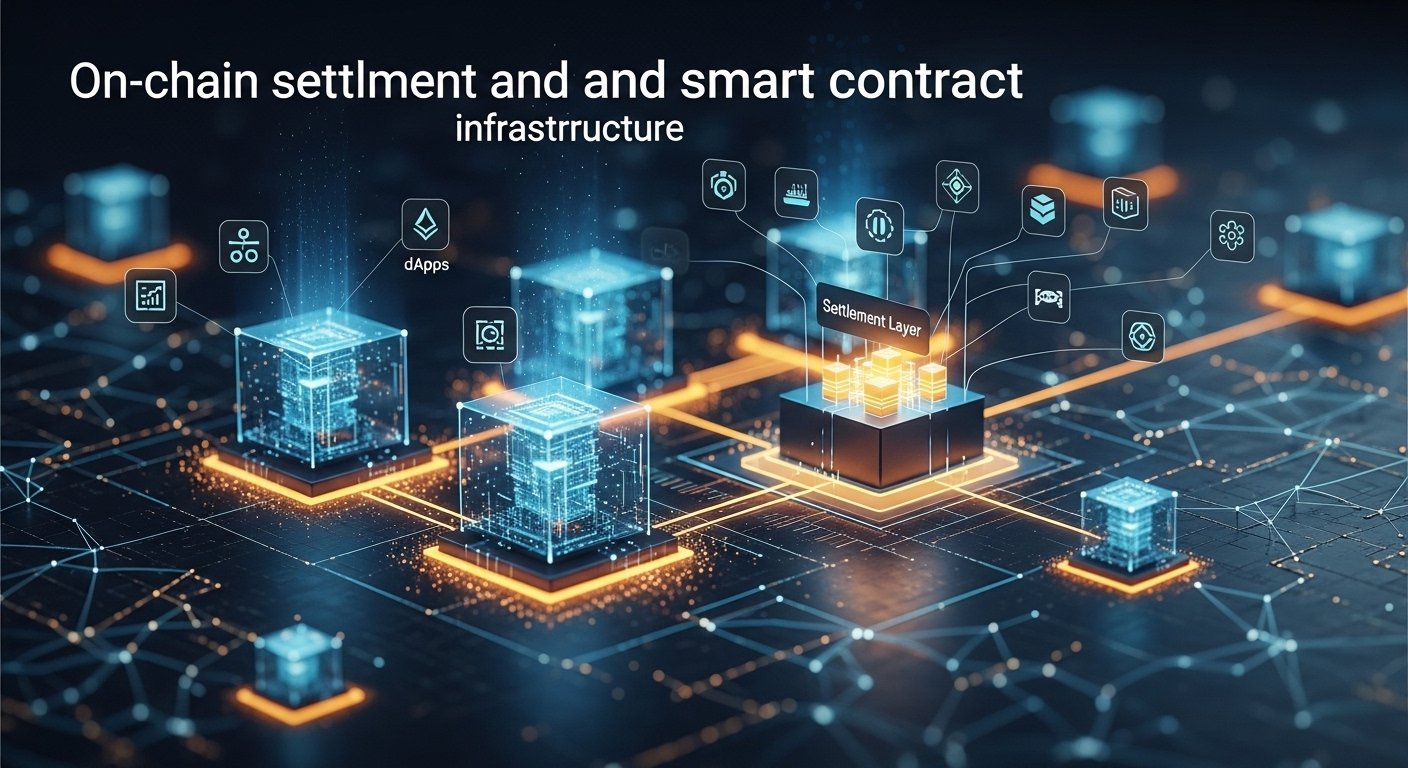 on-chain settlement and smart contract infrastructure