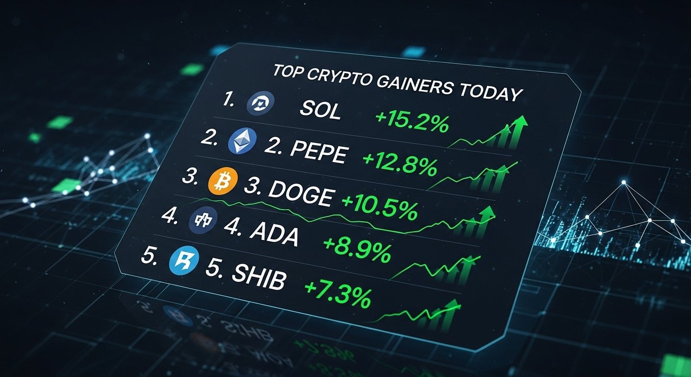 top crypto gainers today