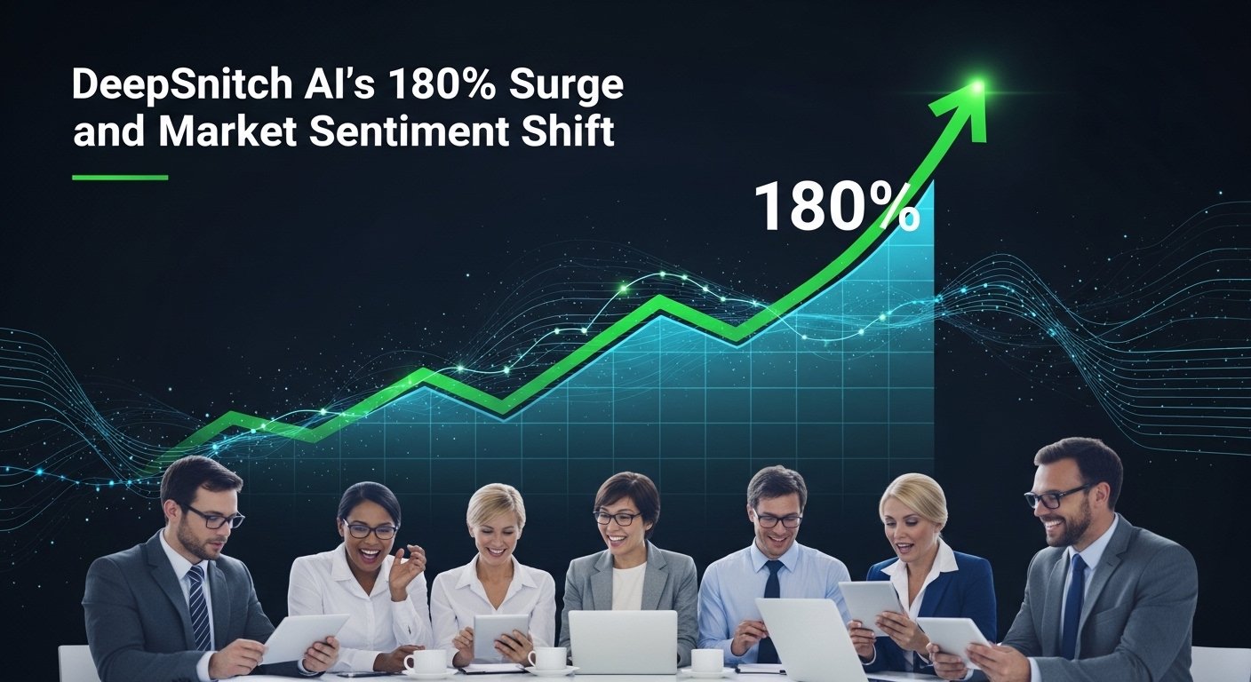 DeepSnitch AI’s 180% Surge and Market Sentiment Shift